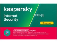 Программное обеспечение Kaspersky Internet Security Rus 3-Device 1 year Renewal Card KL1939ROCFR