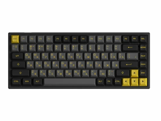 Клавиатура Akko 3084B RGB Plus Edition Black-Gold 300670