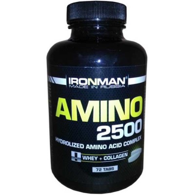 IRONMAN Амино 2500 мг 72 таб.