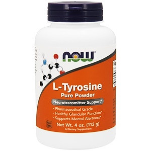 NOW L-Tyrosine Powder 4 oz