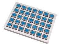 Набор низкопрофильных переключателей Keychron Gateron Low Profile MX Switch 35шт Blue Z122