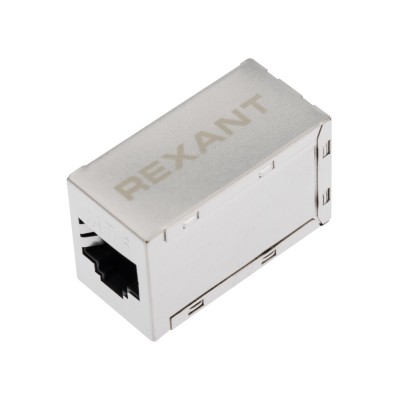 Проходной адаптер Rexant RJ-45 8P8C FTP cat.6 03-0109