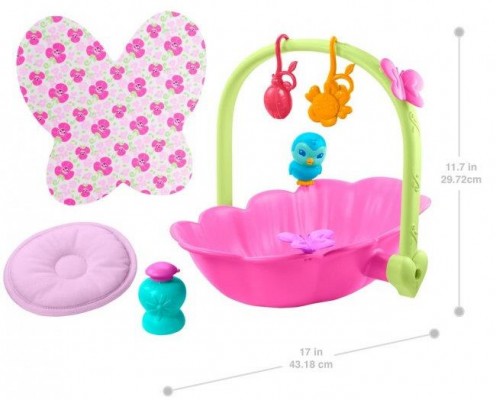 Игровой набор Mattel My Garden Baby Ванночка и кроватка HBH46