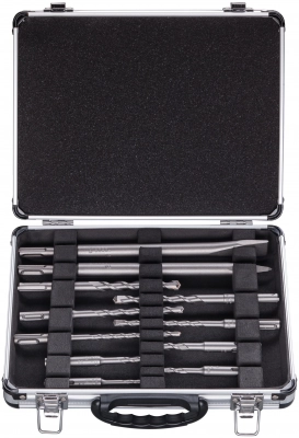 Набор буров Bosch по бетону SDS-Plus-7X 6-10mm 11 предметов 2608578765