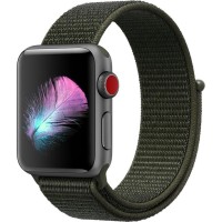 Аксессуар Ремешок Eva Nylon для APPLE Watch 42/44mm Khaki AWA009GK