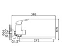 Смеситель Ledeme L2239-B L-нос