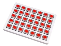 Набор низкопрофильных переключателей Keychron Gateron Low Profile MX Switch 35шт Red Z121