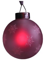 Светящееся украшение SnowHouse Светильник-подвеска Шар Red GM3307-26