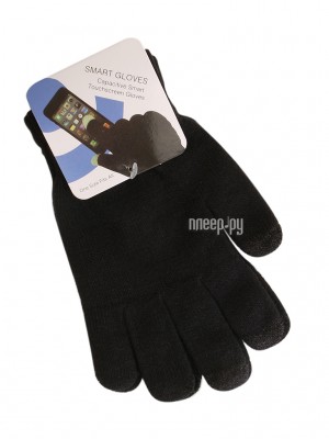 Теплые перчатки для сенсорных дисплеев Red Line р. M/L Black / Dark Blue Finger УТ000014055