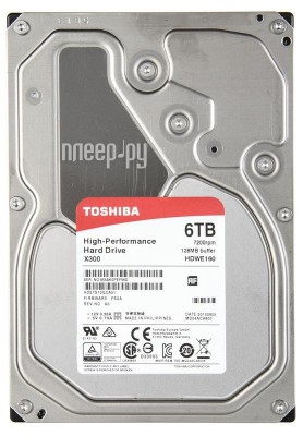 Жесткий диск Toshiba 6Tb HDWE160EZSTA