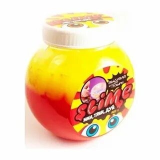Слайм Slime Mega Mix 500гр Yellow/Strawberry S500-2