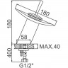 Смеситель Ledeme L1055-2