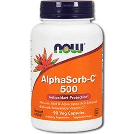NOW Alphasorb-C (R) 500 mg 90 vcaps