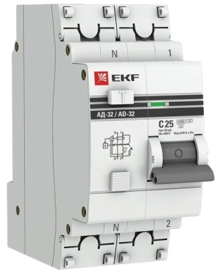 Дифференциальный автомат EKF Proxima DA32-25-10-pro
