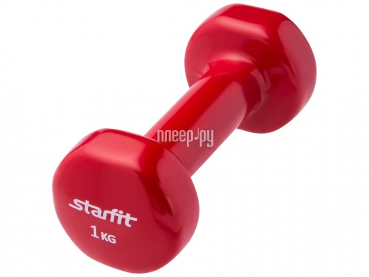 Гантель Starfit DB-101 1kg Red УТ-00007041