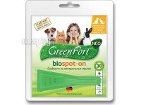GreenFort G201 Био Капли для кошек, кроликов и собак менее 1ml 17738
