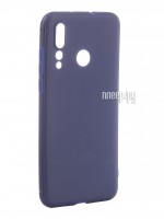 Чехол Brosco для Huawei Nova 4 Softtouch Silicone Blue HW-N4-TPU-ST-BLUE