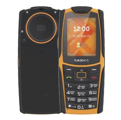 Сотовый телефон teXet TM-521R Black-Orange