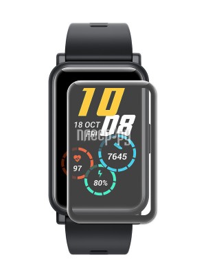 Аксессуар Ультратонкое полимерное стекло Barn&Hollis для Honor Watch ES 3D Black УТ000023049