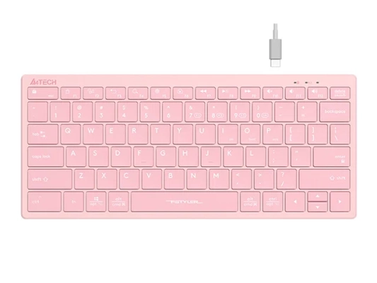 Клавиатура A4Tech Fstyler FBX51C Pink