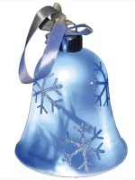 Светящееся украшение SnowHouse Светильник-подвеска Колокольчик Blue GM3307-35