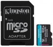 Карта памяти 512Gb - Kingston Canvas Go! Micro Secure Digital HC Class10 UHS-I Canvas Select + SD Adapter SDCG3/512GB с переходником под SD (Оригинальная!)
