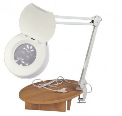 Лупа лампа с подсветкой Zhengte 8608L х3 d-120 mm