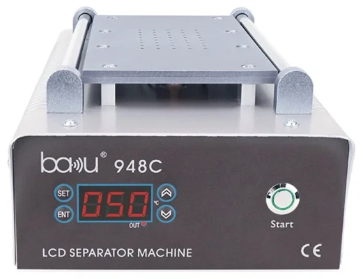 Инструмент для самостоятельного ремонта телефона Baku BA-948C Вакуумный термостол, сепаратор