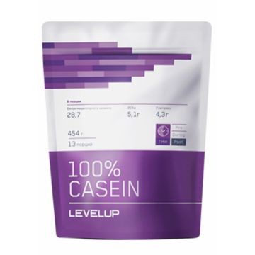 LevelUp 100% Casein 454 g