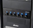 Регулятор оборотов Akasa AK-FC-08BKV2