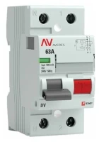 Устройство защитного отключения EKF Averes rccb-2-63-100-a-av