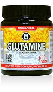 aTech L-Glutamine powder 0,3 кг.