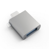 Аксессуар Satechi USB 3.0 Type-C to USB 3.0 Type-A Space Gray ST-TCUAM