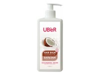 Бальзам для волос Uber с маслом кокоса 400ml UBR020