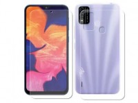 Гидрогелевая пленка LuxCase для Itel A48 0.14mm Front and Back Transparent 86568