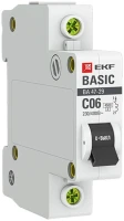 Автоматический выключатель EKF Basic mcb4729-1-06C