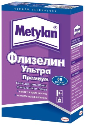 Клей Клей для обоев Metylan Флизелин Ультра Премиум 250g 624936