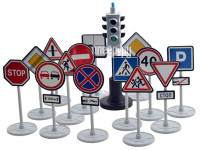 Игрушка Игровой набор Форма Светофор с дорожными знаками С-159-Ф