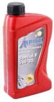 Масло Масло моторное синтетическое Alpine Special F 5W-30 1L 0100181