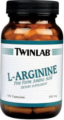 Twinlab L-Arginine 500 mg 100 caps