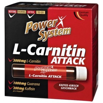 Power System L-Carnitin Attack 3600, ампула