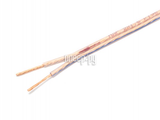 Акустический кабель Gembird Cablexpert CC-TC2x1.5-15M 15m Transparent