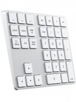 Клавиатура Satechi Aluminum Slim Wireless Keyboard Silver ST-XLABKS