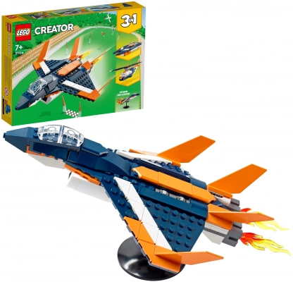 Lego Creator Сверхзвуковой самолёт 31126