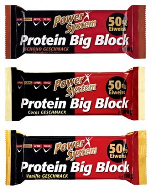 Power System Protein Big Block 50% 100 гр.