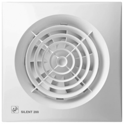 Вытяжной вентилятор Soler & Palau SILENT-200 CHZ White