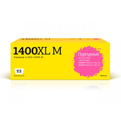 Картридж T2 IC-CPGI-1400XL Magenta для Canon Maxify MB2040/MB2140/MB2340/MB2740