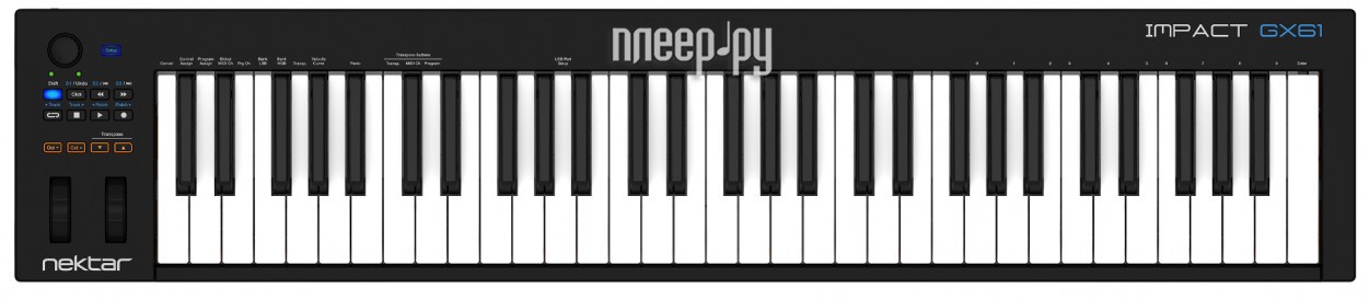 MIDI-клавиатура Nektar Impact GX61
