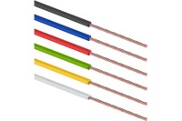 Набор автопровода Rexant Радуга 1x0.50mm 6 цветов по 3m White/Yellow/Green/Red/Blue/Black 01-6547
