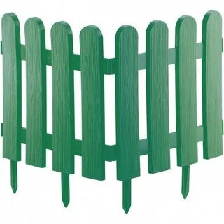 Забор декоративный Palisad Классика 29x224cm Green 65003